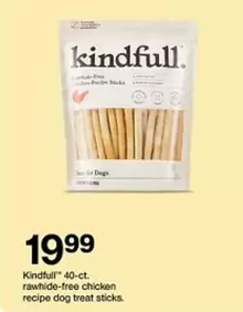 Rawhide-free chicken recipe dog treat sticks