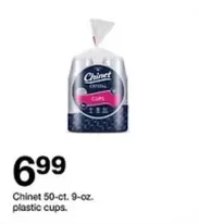 Chinet - 50-ct. 9-oz. plastic cups
