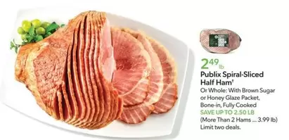 Spiral-Sliced Half Ham