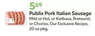 Pork Italian Sausage