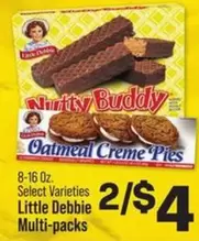 Little Debbie - Nutty Buddy & Oatmeal Creme Pies