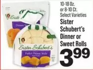 Sister Schubert's - Dinner or Sweet Rolls