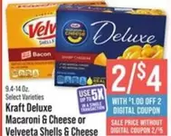 Kraft - Macaroni & Cheese or Shells & Cheese