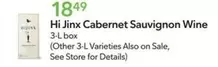 Hi Jinx Cabernet Sauvignon Wine