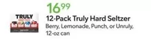 Seltzer - 12-Pack Truly Hard