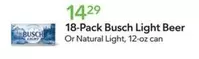 busch light - 18-Pack Beer