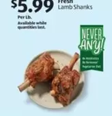 Fresh Lamb Shanks