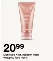 Collagen night wrapping face mask