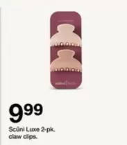 Luxe 2-pk. claw clips