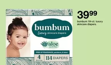 Luxury Skincare Diapers