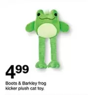 Plush - Frog Kicker  Cat Toy