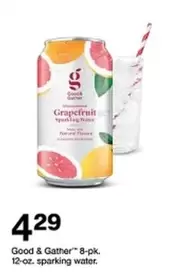 Grapefruit Sparkling Water