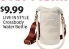 LIVE IN STYLE Crossbody Water Bottle