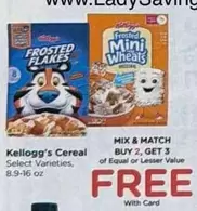 Kellogg's - Cereal Select Varieties