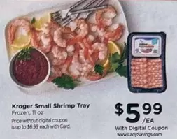 Frozen - Small Shrimp Tray