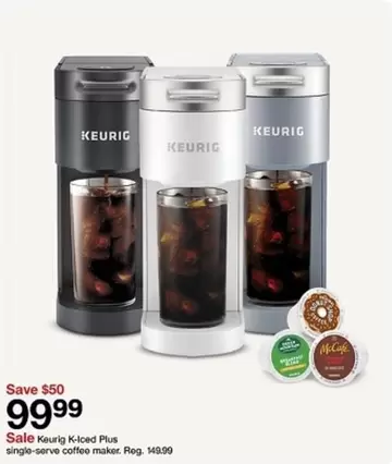 Keurig - K-Iced Plus single-serve coffee maker