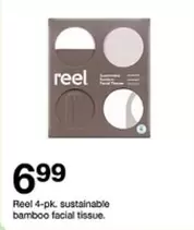 4-pk. sustainable bamboo facial tissue