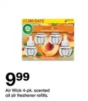 Air Wick -  4-pk. scented oil air freshener refills