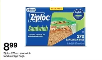 Ziploc - Sandwich Bags