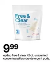 free & clear concentrated laundry detergent pods