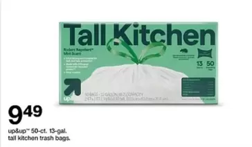 Tall Kitchen Trash Bags
