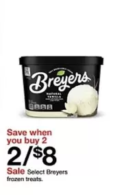 Breyers - Select frozen treats