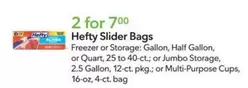 Hefty - Slider Bags