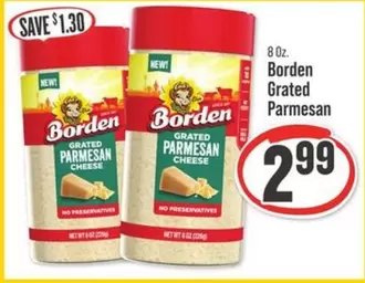 borden - Grated Parmesan Cheese