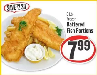 Frozen -  Battered Fish Portions