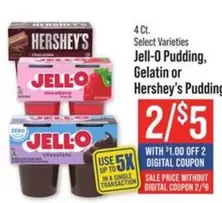 Hershey's - Pudding, Gelatin
