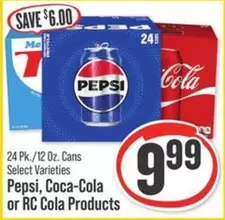 Coca-Cola - 24 Pk./12 Oz. Cans Select Varieties