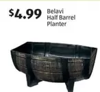 Half Barrel Planter