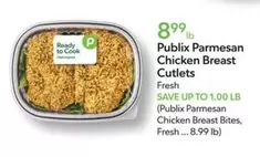 Parmesan Chicken Breast Cutlets