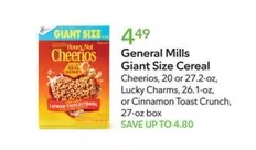 General Mills - Giant Size Cereal