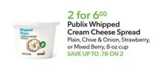 Whipped Cream Cheese Spread