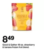 Frozen - strawberry & banana frozen fruit blend