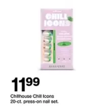 Chill Icons 20-ct. press-on nail set