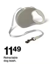 Retractable dog leash