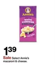 Annie's - Shells & White Cheddar Macaroni & Cheese