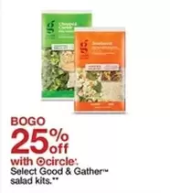 Select Good & Gather salad kits