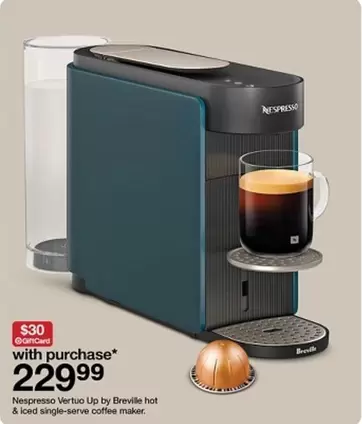 Vertuo Up hot & iced single-serve coffee maker