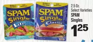 spam - SPAM Singles