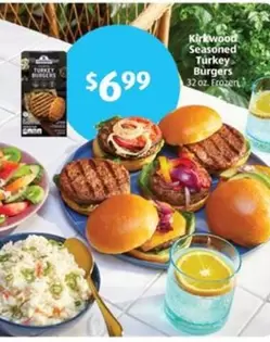 Frozen - Seasoned Turkey Burgers