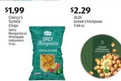 Clancy's - Tortilla Chips Spicy Margarita or Pineapple Habanero