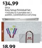Easy Setup Pickleball Set