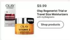 Olay - Regenerist Trial or Travel Size Moisturizers