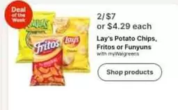 Lay's - Potato Chips, Fritos or Funyuns
