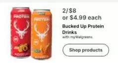 Bucked Up Protein Drinks