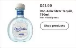 Don Julio - Silver Tequila