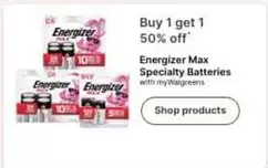 Energizer - Specialty Batteries